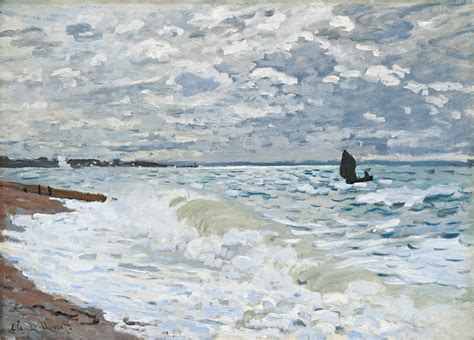 The Sea at Le Havre: Claude Monet | Monet art, Claude monet, Claude ...