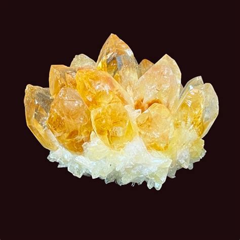 Citrine Cluster – Mineral Love