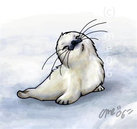 SealSeal by cme | Söta djur, Djur, Konst