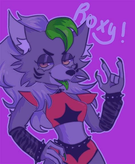 roxy! fanart sb fnaf 🐺 | Fnaf drawings, Cartoon network art, Fnaf