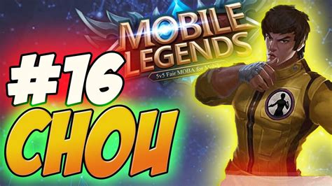 MOBILE LEGENDS BUILD CHOU - YouTube