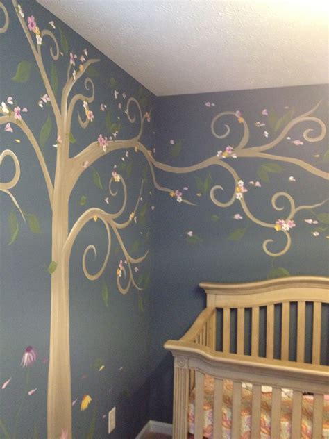 Pin by Emily Wassenberg on John & Liam ;) | Nursery mural, Tree mural, Tree mural nursery