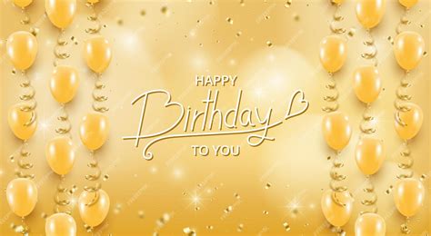 Premium Vector | Happy birthday congratulations banner design with ...