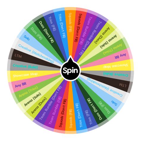 Fortnite Gamemode Wheel SEASON 15 | Spin The Wheel App