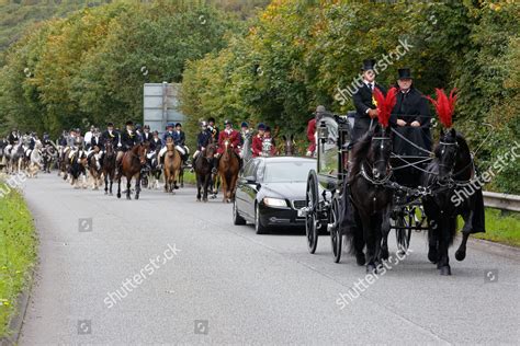 Funeral Cortege Approaches Margam Crematorium Editorial Stock Photo - Stock Image | Shutterstock