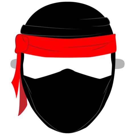 Ninja Mask Template | Free Printable Papercraft Templates