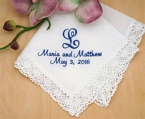 Wedding Handkerchiefs, Linen Napkins & Towels, Embroidery Blanks ...