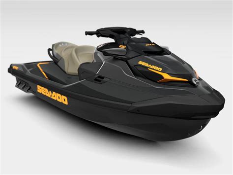 New 2023 Sea-Doo GTX 230 iBR iDF + Sound System Eclipse Black / Orange Crush | Watercraft in ...