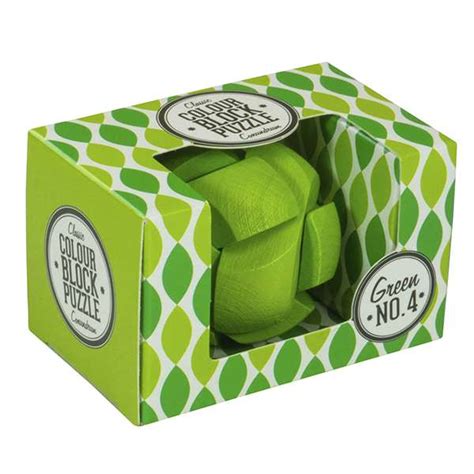 COLOUR BLOCK PUZZLES - GREEN | The Happy Puzzle Company