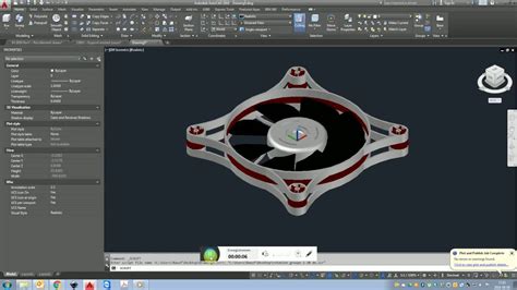 animation 3d autocad - YouTube