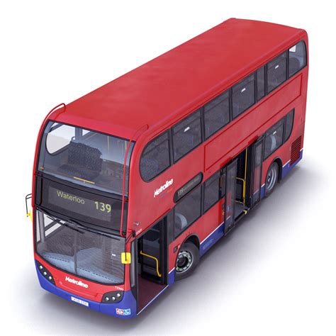 london bus enviro 400 3d c4d