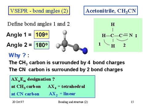 VSEPR - bond angles (2)