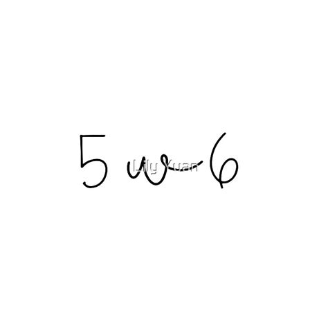 "Enneagram 5w6" by Lily Yuan | Redbubble