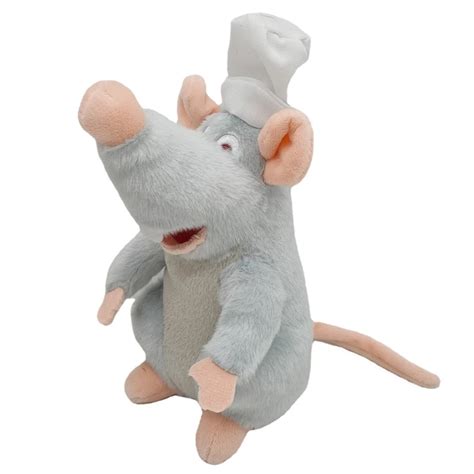 New Disney Ratatouille Remy Plush Toys Animals Authentic Ratatouille Chef Mouse Remy Shoulder ...