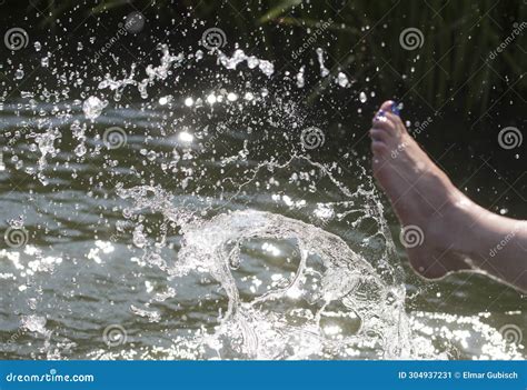 Washing Feet a Part of Body Cleanliness Stock Image - Image of footwash ...