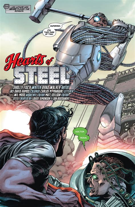 DC Preview: Steel Joins DC Comics-The New 52