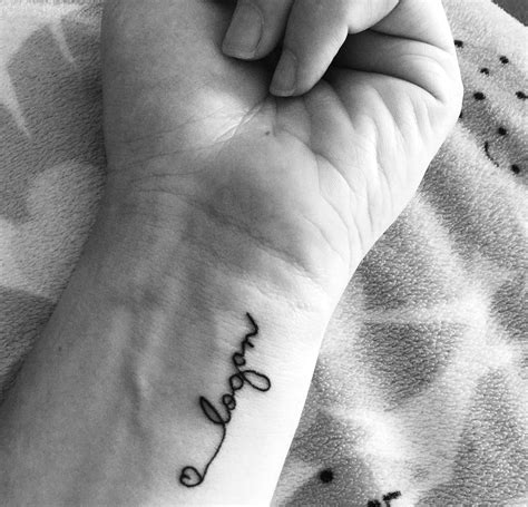 Wrist tattoo. Name tattoo | Name tattoos on wrist ... | Name tattoos on wrist, Wrist tattoos for ...