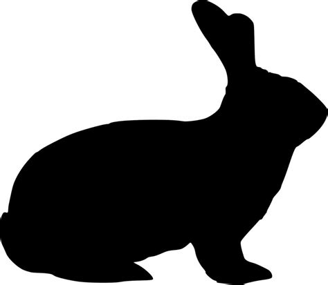 Easter Bunny Hare Rabbit Silhouette Clip Art, PNG, 1600x1399px, Easter Bunny, Art, Black, Black ...