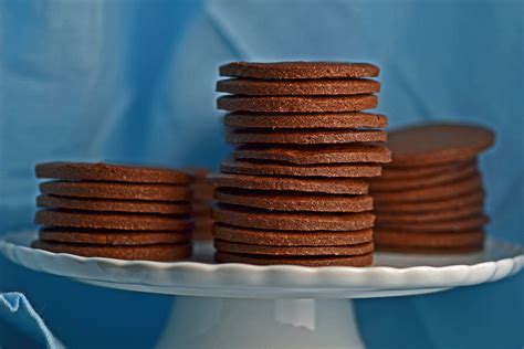 Gluten Free Chocolate Wafer Cookies