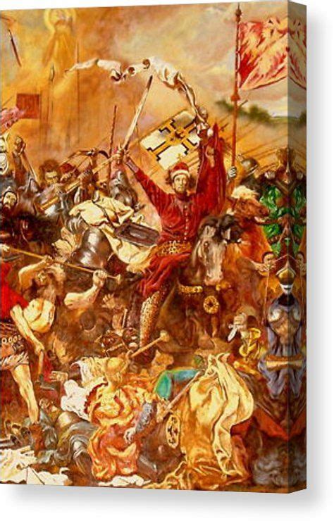 Battle of Grunwald Canvas Print / Canvas Art by Henryk Gorecki | Canvas ...