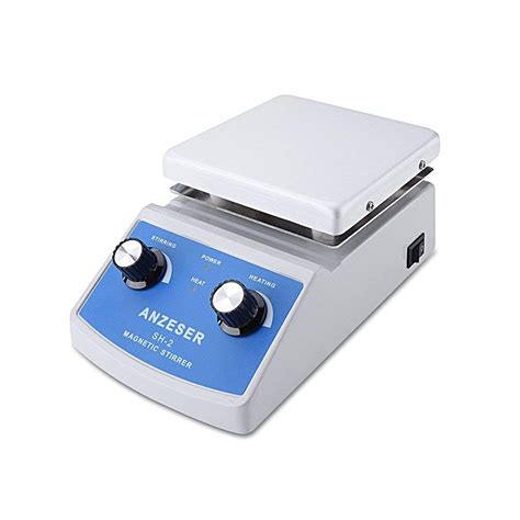 ANZESER Lab SH-2 Magnetic Stirrer Hot Plate, Stir Plate, Magnetic Mixer, 100~2000rpm, 180W ...