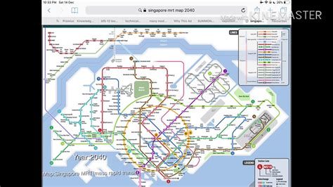 Singapore MRT Line Map North east line