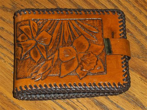 Homemade Leather Wallet | Leather wallet, Leather, Wallet