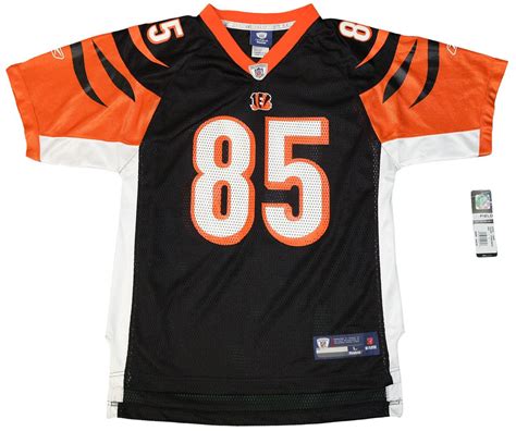 Youth sized NFL Black Cincinnati Bengals OchoCinco #85 Throwback Football Jersey | eBay