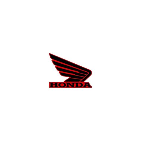 Honda 'Wing' Right Hand Tank Sticker 107mm