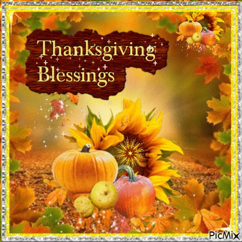 Sparkling Thanksgiving Blessings Gif Pictures, Photos, and Images for Facebook, Tumblr ...