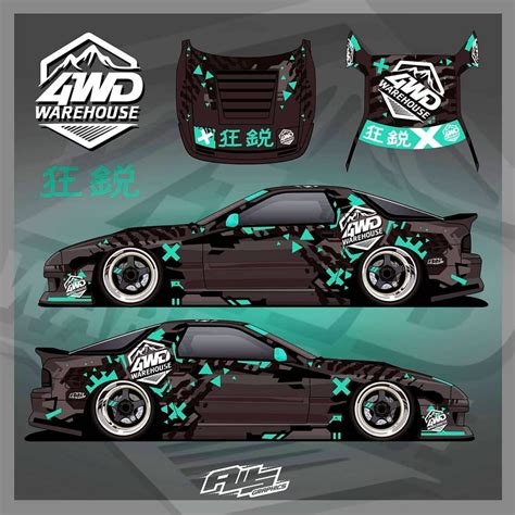 Ross's @4wdwarehouse rx7 new livery designed by @aws_graphics ready for ...