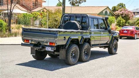 Rule The Off-Road With This 6x6 Toyota Land Cruiser Conversion