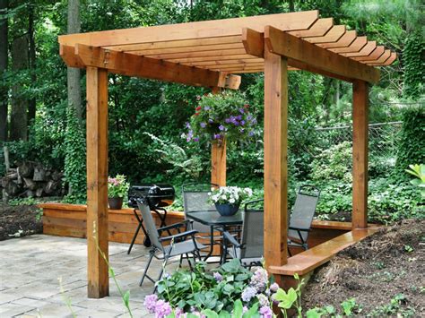 13 Free Pergola Plans: Pergola Over a Deck