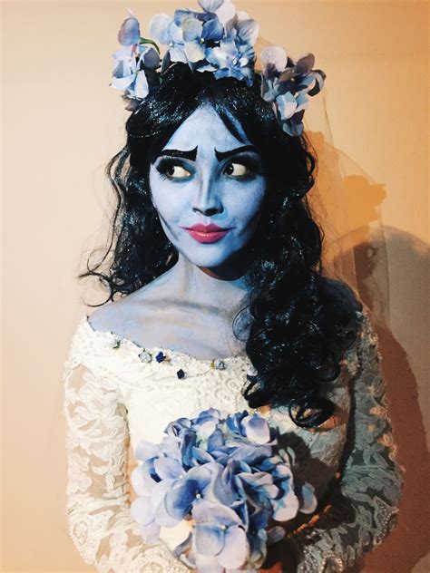 Emily Corpse Bride Costume Makeup Idea Tim Burton