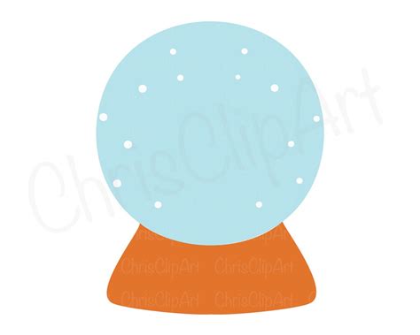 SNOW GLOBE SVG Snow Globe Png Snow Globe Clipart Snow Globe - Etsy