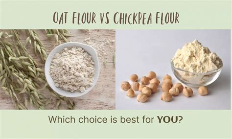 Oat Flour vs Chickpea Flour: Everything You Need to Know - The Coconut Mama