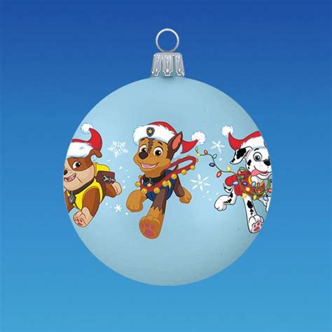 #PAWPATROL SHATTERPROOF BALL | Paw patrol christmas, Paw patrol christmas ornaments, Christmas ...