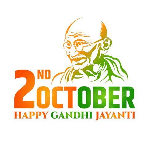 Gandhi Jayanti Or 2nd October Indian National Flag With Mahatma Ji ...