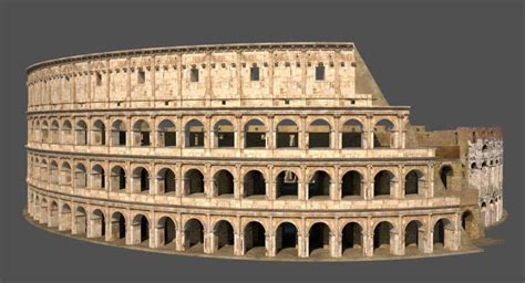 Colosseum 3D Model - Colosseum Rome Tickets