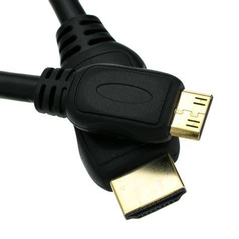 6ft Mini HDMI Cable, High Speed with Ethernet, Mini to HDMI