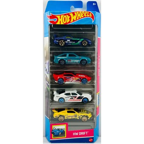 Hot Wheels HW Drift 5-Pack 2023 - MINIATURE TOY SHOP