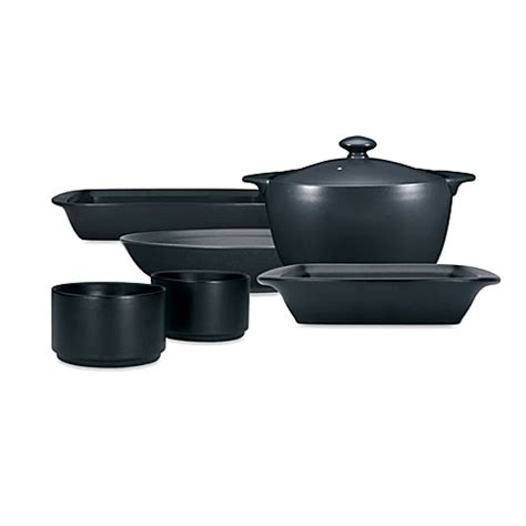 Noritake® Colorwave Bakeware in Graphite - Bed Bath & Beyond