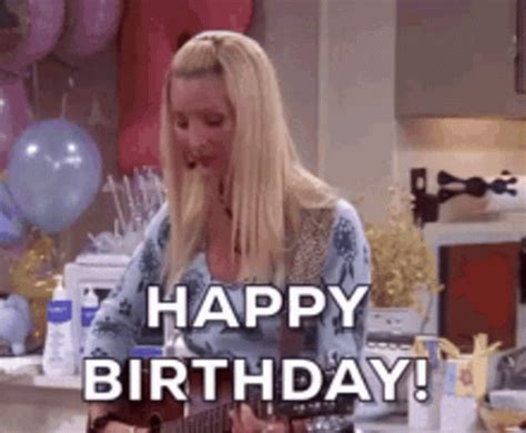 Happy Birthday Friends GIF - HappyBirthday Friends TvSeries - Discover ...