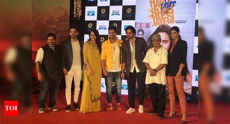 'Happy Phirr Bhag Jayegi' trailer launch: Sonakshi Sinha, Diana Penty ...