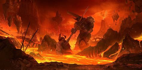 Doom Eternal concept art galleries show off weapons, environments, more | Stevivor