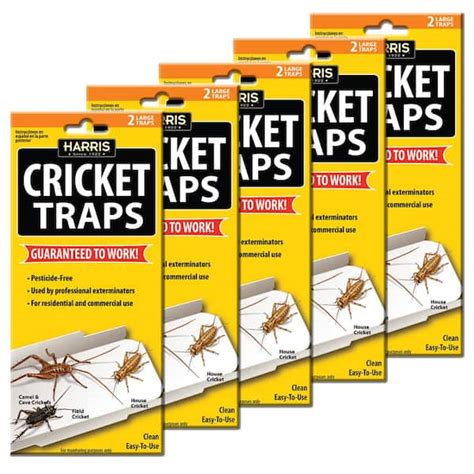 Harris Cricket Trap Value Pack (10-Pack) CTRPVP - The Home Depot