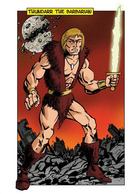 Thundarr the Barbarian by markwelser on DeviantArt