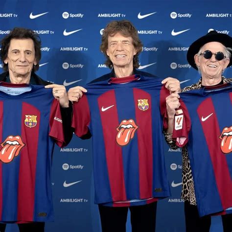 FC Barcelona will wear The Rolling Stones logo during El Clásico ...