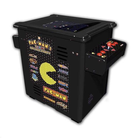 PAC-MAN'S ARCADE PARTY 30th Anniversary Cocktail Table Arcade Game for sale for HOME USE - FREE ...