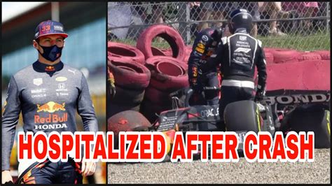 SHOCKING: Max Verstappen hospitalized after first lap crash with Lewis ...